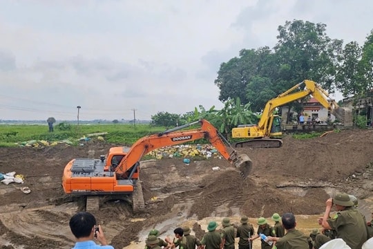 Bắc Ninh khẩn cấp ứng phó sự cố đê điều nghiêm trọng trên sông Cầu