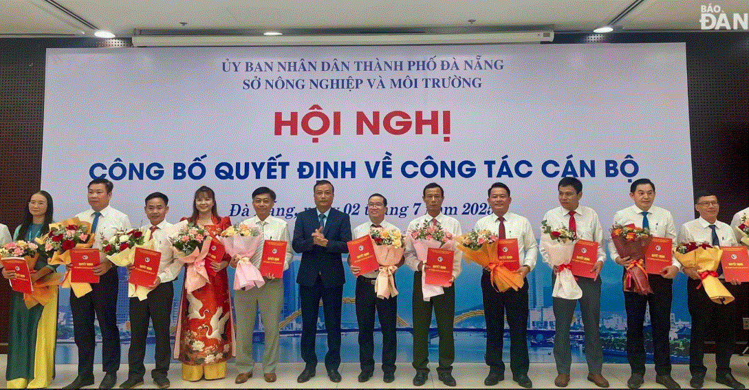 Danh sách Giám đốc Sở Nông nghiệp và Môi trường 34 tỉnh, thành phố
