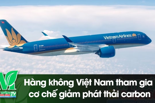 [VIDEO] Hàng không Việt Nam tham gia cơ chế giảm phát thải carbon