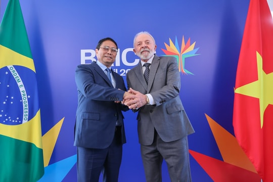 Thủ tướng Phạm Minh Chính hội đàm với Tổng thống Brazil