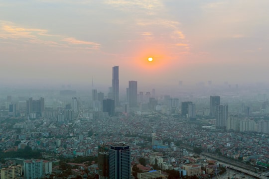 Hà Nội ô nhiễm không khí ở mức “đỏ”, đứng thứ 6 thế giới sáng 8/7