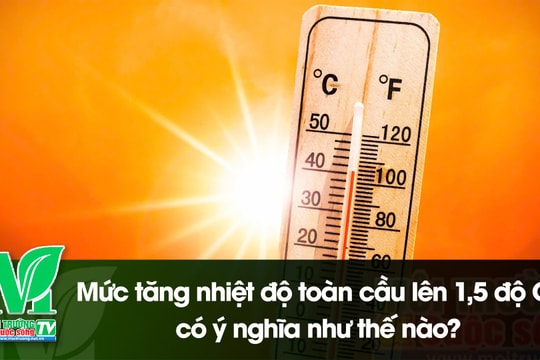 [VIDEO] Mức tăng nhiệt độ toàn cầu lên 1,5 độ C có ý nghĩa như thế nào?