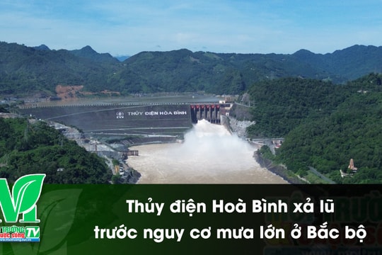 [VIDEO] Thủy điện Hoà Bình xả lũ trước nguy cơ mưa lớn ở Bắc bộ