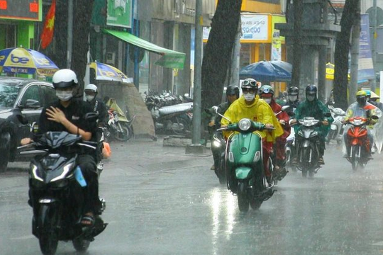 TP HCM sắp đón đợt mưa kéo dài từ ngày 11 đến 20/7