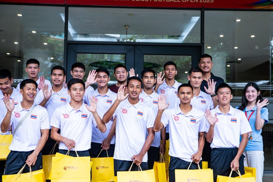 Hương vị Việt lan tỏa tình hữu nghị tại Giải bóng đá Công an, Cảnh sát ASEAN 2025
