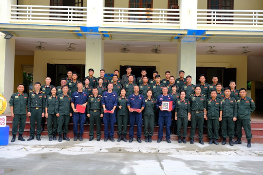Tăng cường huấn luyện thực chiến cho cảnh sát gìn giữ hòa bình