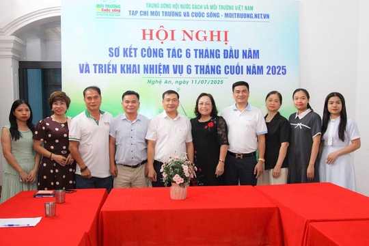 Tạp chí Môi trường và Cuộc sống tổ chức Hội nghị Sơ kết công tác 6 tháng đầu năm 2025 và triển khai nhiệm vụ 6 tháng cuối năm