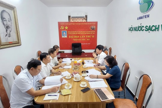 Hội Nước sạch và Môi trường Việt Nam họp Ban Thường trực triển khai kế hoạch tổ chức Đại hội V (Nhiệm kỳ 2025–2030)