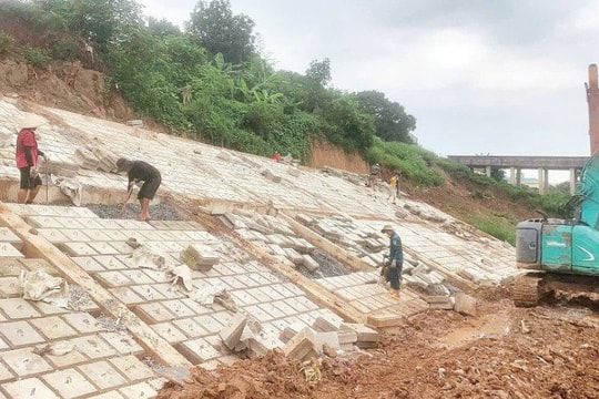 Phú Thọ khẩn trương hoàn thiện các công trình phòng, chống sạt lở