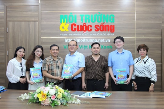 Hội Nước sạch và Môi trường Việt Nam làm việc với Công ty TNHH Lihero Technology