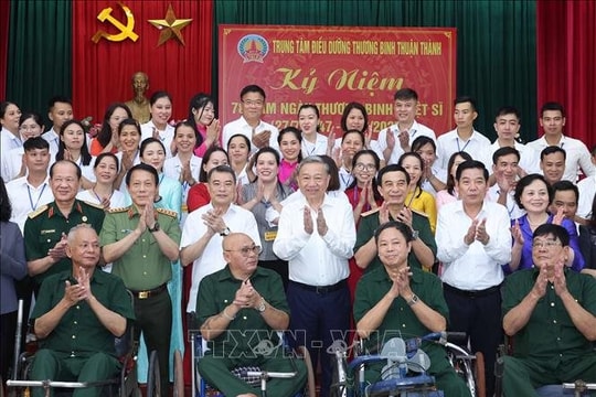 Uống nước nhớ nguồn - Bài viết của Tổng Bí thư Tô Lâm nhân Ngày Thương binh - Liệt sĩ
