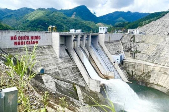 Phú Thọ xả lũ hồ Ngòi Giành từ 14 giờ chiều nay