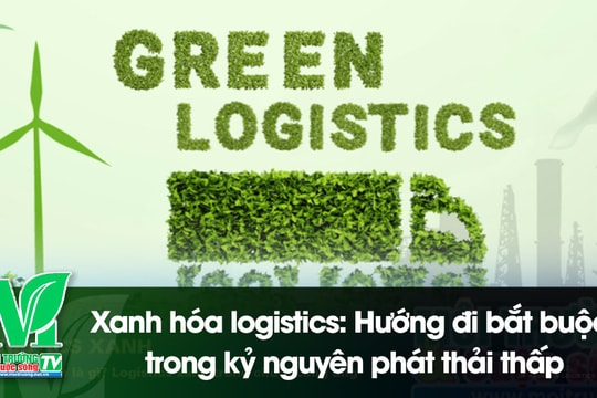 [VIDEO] Xanh hóa logistics: Hướng đi bắt buộc trong kỷ nguyên phát thải thấp