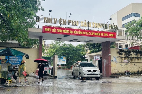 Bệnh viện Phụ sản Thanh Hóa bị phạt 540 triệu đồng do xả thải vượt chuẩn