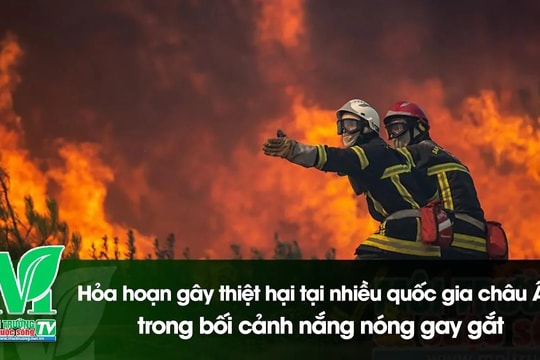 [VIDEO] Hỏa hoạn gây thiệt hại tại nhiều quốc gia châu Âu trong bối cảnh nắng nóng gay gắt