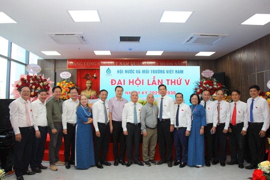 Danh sách Ban thường vụ Hội Nước và Môi trường Việt Nam nhiệm kỳ V (2025 - 2030)
