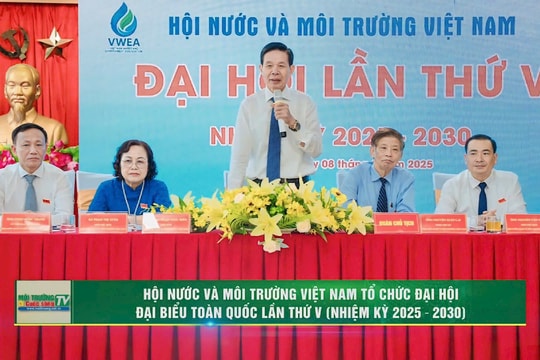 [VIDEO] Hội Nước và Môi trường Việt Nam tổ chức Đại hội đại biểu toàn quốc lần thứ V (nhiệm kỳ 2025–2030)