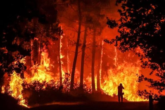 Cháy rừng dữ dội bao trùm châu Âu giữa đợt nắng nóng lịch sử