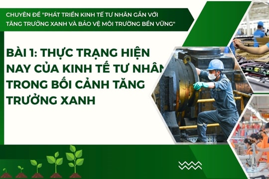Chuyên đề "Phát triển kinh tế tư nhân gắn với tăng trưởng xanh và bảo vệ môi trường bền vững"