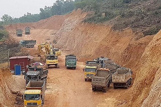 Thanh Hóa chấp thuận đầu tư dự án khai thác mỏ đất làm vật liệu san lấp tại xã Trường Lâm