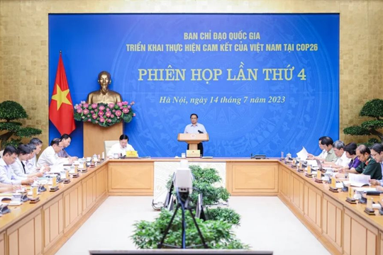 Kiện toàn Ban Chỉ đạo quốc gia triển khai thực hiện cam kết của Việt Nam tại COP26