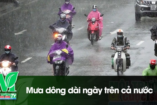 [VIDEO] Mưa dông dài ngày trên cả nước