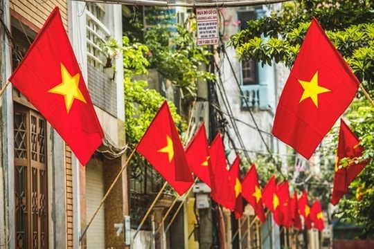 Hà Nội phát động treo cờ Tổ quốc chào mừng 80 năm Cách mạng Tháng Tám và Quốc khánh 2/9