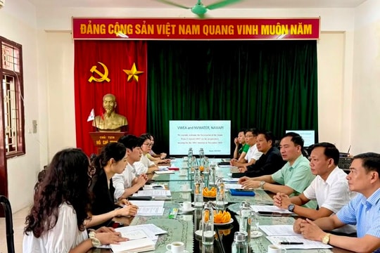 Hội nghị hợp tác với Đoàn thư ký Hội đồng Nước châu Á (AWC)