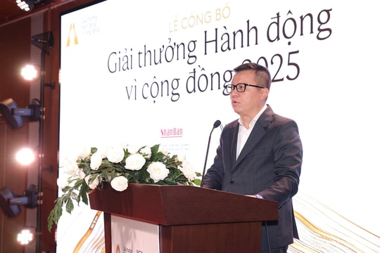 Báo Nhân Dân công bố Giải thưởng Hành động vì cộng đồng 2025