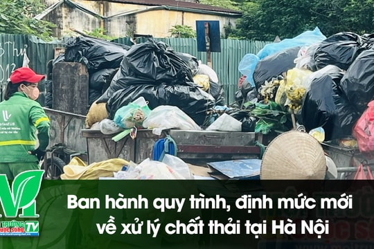 [VIDEO] Ban hành quy trình, định mức mới về xử lý chất thải tại Hà Nội