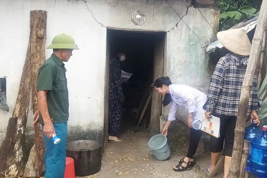Chủ động tăng cường sức khỏe để phòng bệnh sau bão lũ