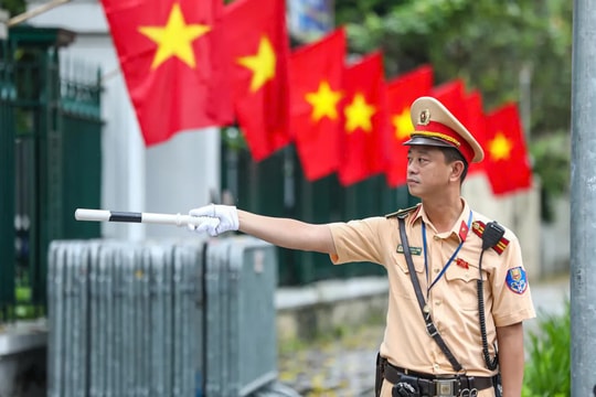 Hà Nội phân luồng giao thông phục vụ tổng duyệt A80 ngày 30/8