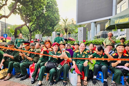 Hà Nội bố trí 8.000 chỗ ngồi ưu tiên cho cựu chiến binh xem diễu binh, diễu hành