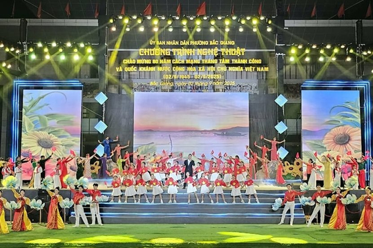 Bắc Ninh: Rực rỡ đêm hội kỷ niệm 80 năm Quốc khánh 2/9