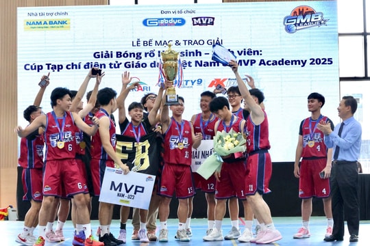 Bế mạc Giải bóng rổ học sinh – sinh viên GMB League 2025: Lan tỏa tinh thần thể thao học đường