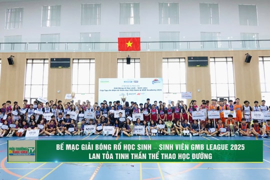 [VIDEO] Bế mạc Giải bóng rổ học sinh – sinh viên GMB League 2025: Lan tỏa tinh thần thể thao học đường