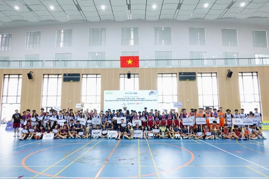 Bế mạc Giải bóng rổ học sinh – sinh viên GMB League 2025: Lan tỏa tinh thần thể thao học đường