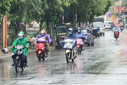 Dự báo thời tiết Hà Nội ngày 11/9/2025: Mưa dông rải rác