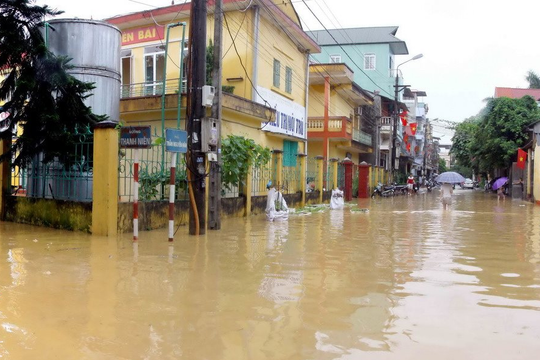 Bắc bộ có mưa, cảnh báo ngập úng ở vùng trũng thấp