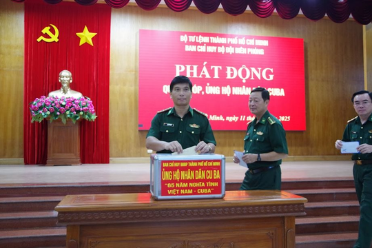 Phát động quyên góp, ủng hộ Nhân dân Cuba nhân kỷ niệm 65 năm thiết lập quan hệ ngoại giao Việt Nam - Cuba (1960 - 2025)