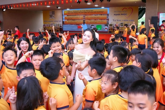 Hoa hậu Thể thao Đoàn Thu Thủy làm Đại sứ Cuộc thi vẽ tranh Bảo vệ môi trường trong học đường