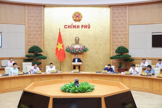 Thủ tướng Phạm Minh Chính chủ trì phiên họp chuyên đề xây dựng pháp luật lần thứ 2 trong tháng 9/2025