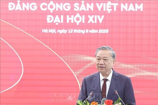 Tổng Bí thư Tô Lâm dự Lễ khai trương Trang thông tin điện tử "Đảng Cộng sản Việt Nam - Đại hội XIV"