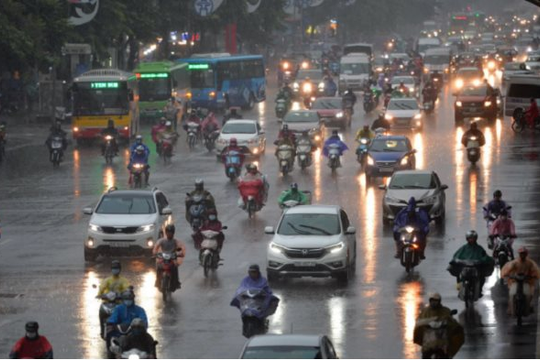 Dự báo thời tiết Hà Nội ngày 15/9: Mưa rào và dông rải rác