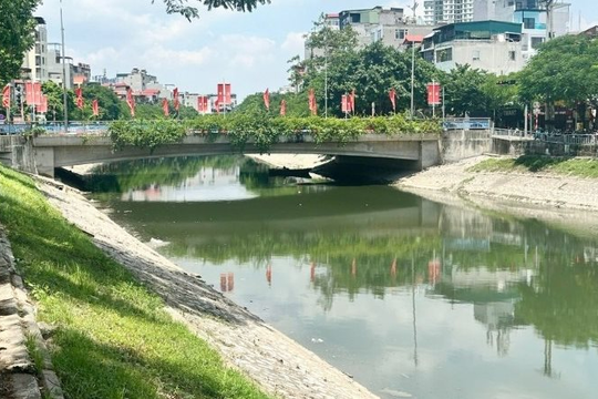 Hà Nội tập trung chỉnh trang, đảm bảo mỹ quan đô thị hai bên sông Tô Lịch