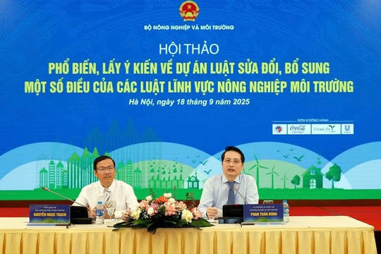15 Luật về nông nghiệp và môi trường được sửa đổi, quy định rõ trách nhiệm các bên liên quan
