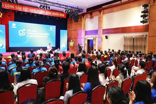 Diễn đàn Công nhân lao động 2025: Khẳng định vai trò then chốt trong bảo vệ môi trường