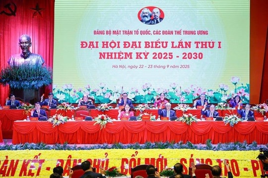 Đại hội đại biểu Đảng bộ Mặt trận Tổ quốc và các đoàn thể Trung ương lần thứ I khai mạc phiên trù bị