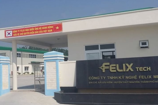 Hải Phòng: Công ty TNHH Kỹ nghệ Felix cần thực hiện nghiêm luật môi trường