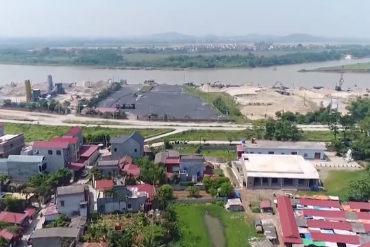 Bắc Ninh mạnh tay dẹp bến bãi ven sông không phép